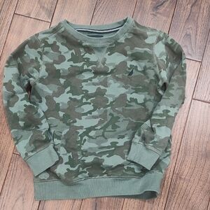 Nautica Camouflage Sweatshirt Boys Size 10-12